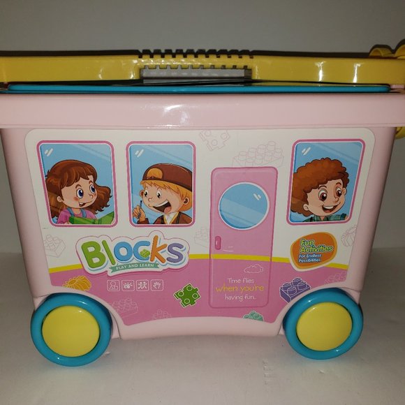 New 35pc Blocks Pull Wagon - Picture 1 of 15